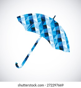 umbrella icon design, vector illustration eps10 graphic 