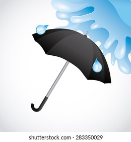 umbrella icon design, vector illustration eps10 graphic 