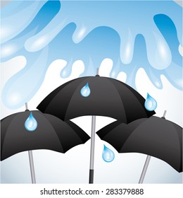 umbrella icon design, vector illustration eps10 graphic 