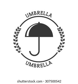umbrella icon design, vector illustration eps10 graphic 