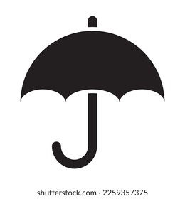 Umbrella Icon In Dualtone Style