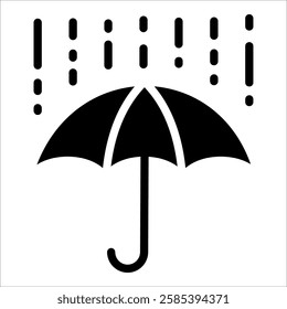 Umbrella Icon Element For Design