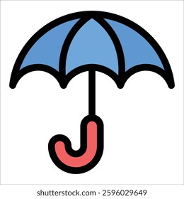 Umbrella Icon Element For Design