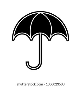 Umbrella icon. Element of logistics for mobile concept and web apps icon. Glyph, flat icon for website design and development, app development