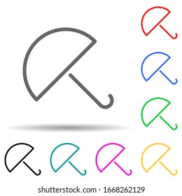 umbrella icon. Element of simple icon for websites, web design, mobile app, info graphics. Thick line icon for website design and development, app development