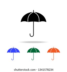 umbrella icon. Elements of simple web icon in multi color. Premium quality graphic design icon. Simple icon for websites, web design, mobile app, info graphics