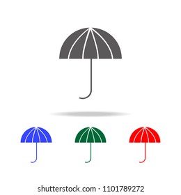 Umbrella icon. Elements of weather in multi colored icons. Premium quality graphic design icon. Simple icon for websites, web design, mobile app, info graphics on white background