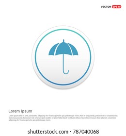 Umbrella Icon - EPS 10