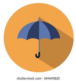 umbrella icon - flat icon