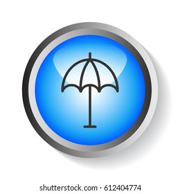  Umbrella icon flat.