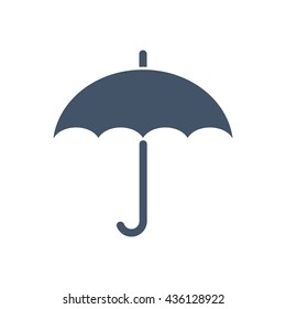 umbrella Icon, flat design style