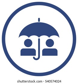 umbrella Icon, flat design style