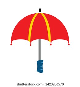 umbrella icon. flat illustration of umbrella vector icon for web