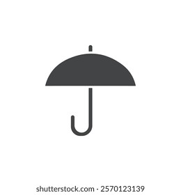 umbrella icon Flat logo set collection