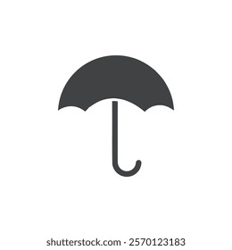 umbrella icon Flat logo set collection