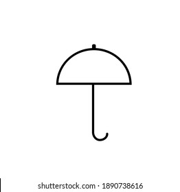 Umbrella icon flat vector eps 10