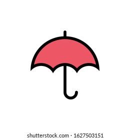Umbrella Icon for Graphic Design Projects