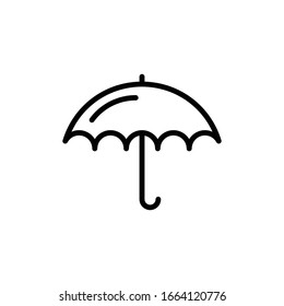 Umbrella Icon for Graphic Design Projects