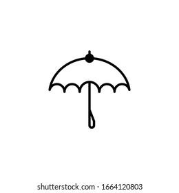 Umbrella Icon for Graphic Design Projects