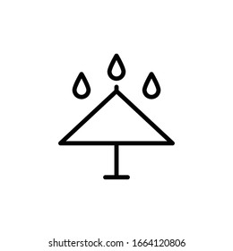 Umbrella Icon for Graphic Design Projects
