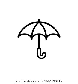 Umbrella Icon for Graphic Design Projects