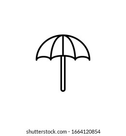 Icono de los paraguas para proyectos de diseño gráfico