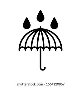 Umbrella Icon for Graphic Design Projects