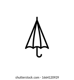 Icono de los paraguas para proyectos de diseño gráfico