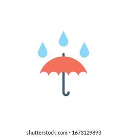 Umbrella Icon for Graphic Design Projects