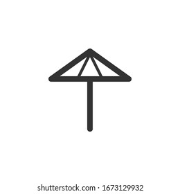 Umbrella Icon for Graphic Design Projects