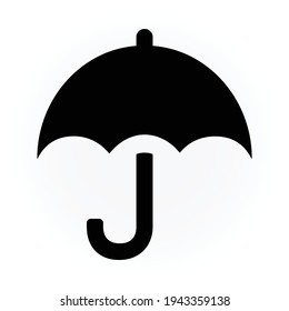 Umbrella Icon for Graphic Design Projects
