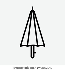 Umbrella Icon for Graphic Design Projects