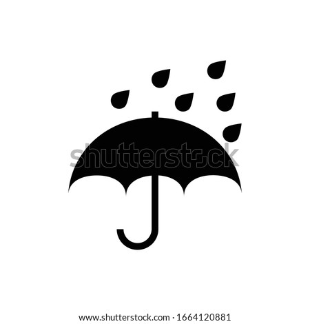 Umbrella Icon for Graphic Design Projects