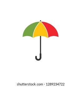 Umbrella icon graphic design template vector isolated