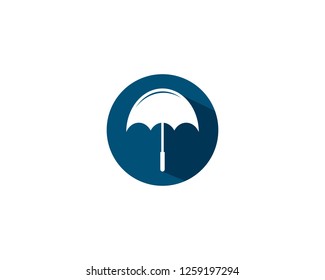 Umbrella icon illustration