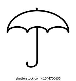 Umbrella Icon Illustration