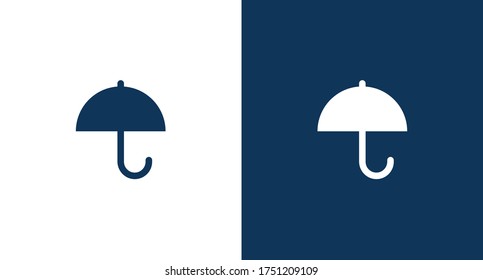 Umbrella icon illustration isolated vector sign symbol