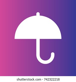 Umbrella icon illustration isolated vector sign symbol