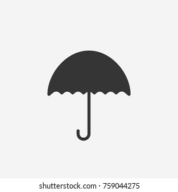 Umbrella icon illustration isolated vector sign symbol