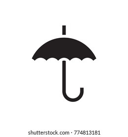 umbrella icon illustration isolated vector sign symbol