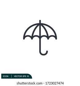 umbrella icon illustrator design element vector eps 10