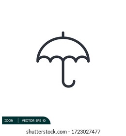 umbrella icon illustrator design element vector eps 10