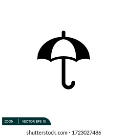 icono paraguas ilustrador elemento de diseño vectorial eps 10