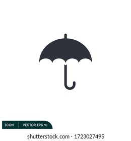 icono paraguas ilustrador elemento de diseño vectorial eps 10