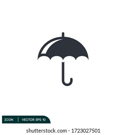 icono paraguas ilustrador elemento de diseño vectorial eps 10