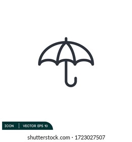 umbrella icon illustrator design element vector eps 10