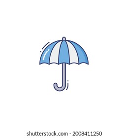 umbrella Icon Isolated On White Background