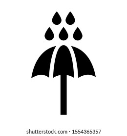 umbrella icon isolated sign symbol vector illustration - high quality black style vector icons
