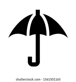 umbrella icon isolated sign symbol vector illustration - high quality black style vector icons
