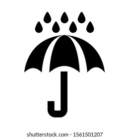 umbrella icon isolated sign symbol vector illustration - high quality black style vector icons
